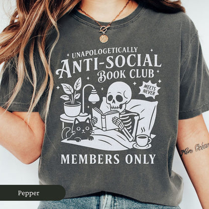 Anti-Social Book Club Shirt