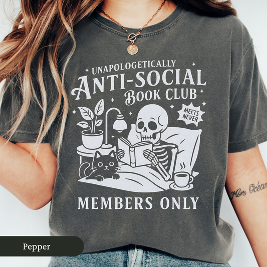 Anti-Social Book Club Shirt