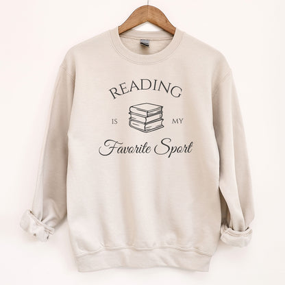Reading is My Favorite Sport Sweatshirt