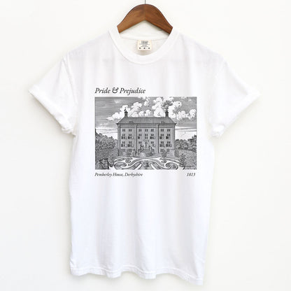 Graphic Pemberley House Pride and Prejudice Shirt
