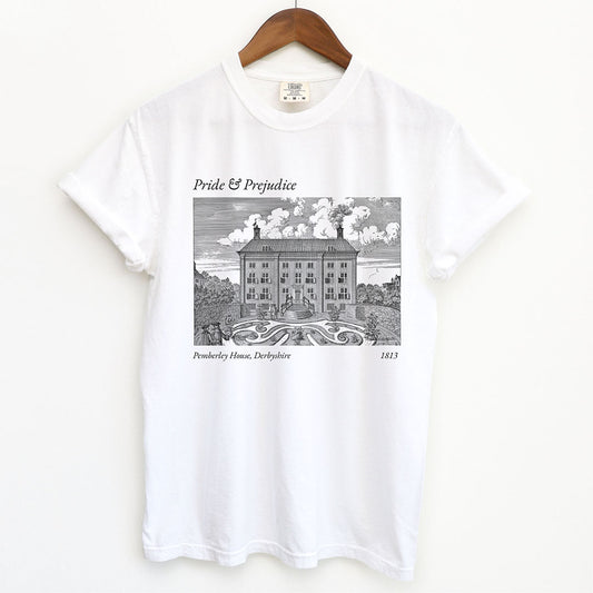 Graphic Pemberley House Pride and Prejudice Shirt