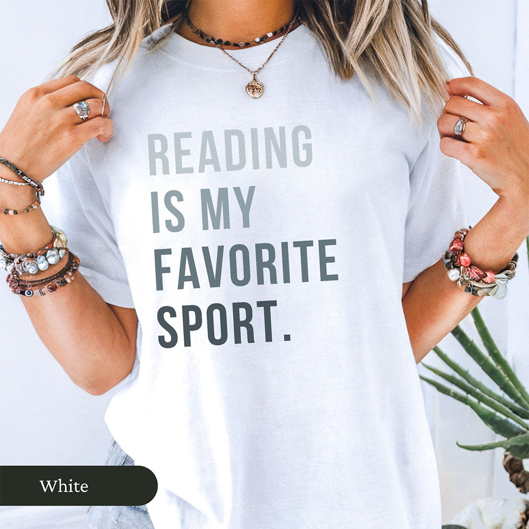 Reading is My Favorite Sport Tee