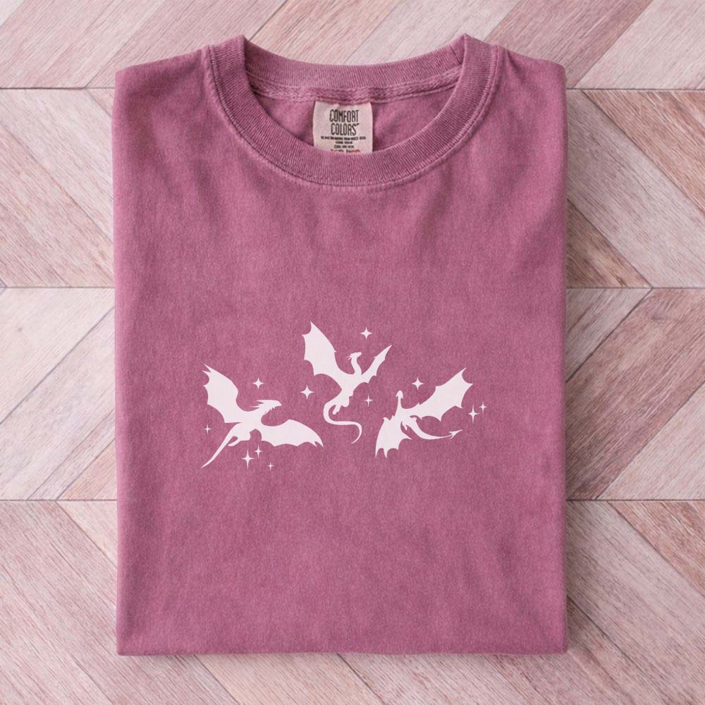 Minimalist Dragon Trio Tee