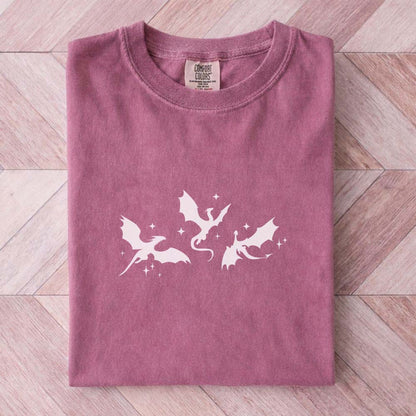 Minimalist Dragon Trio Tee