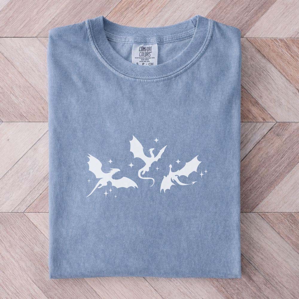 Minimalist Dragon Trio Tee