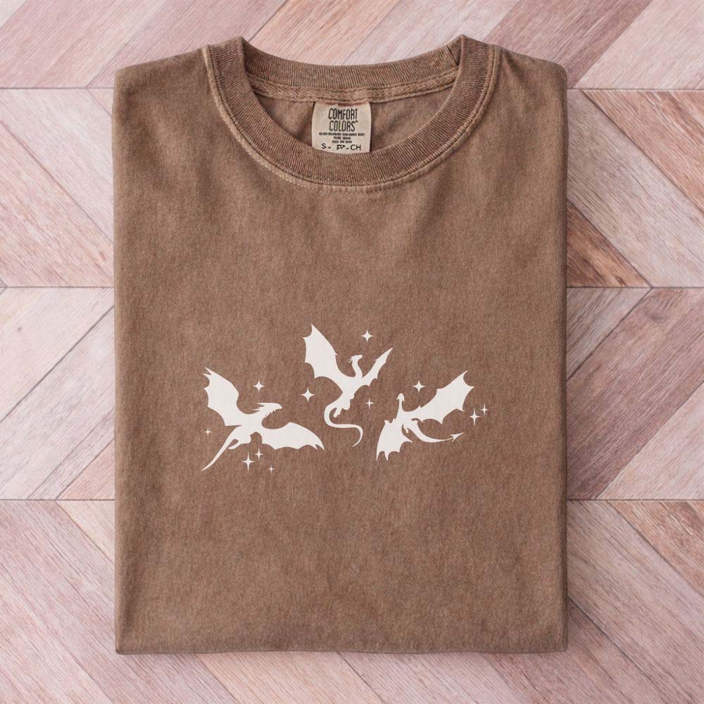Minimalist Dragon Trio Tee