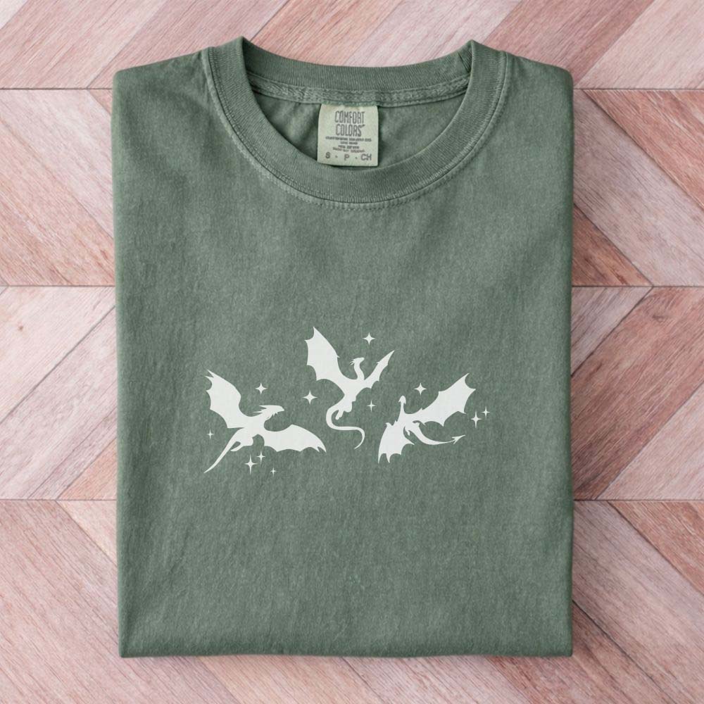 Minimalist Dragon Trio Tee