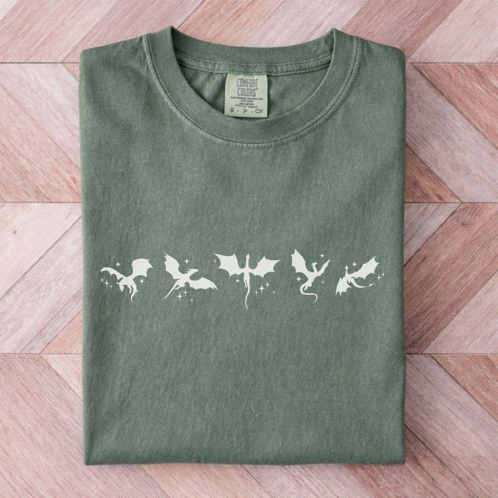 Minimalist Tiny Dragons Tee