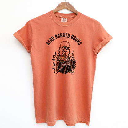 Read Banned Books Skelly Shirt